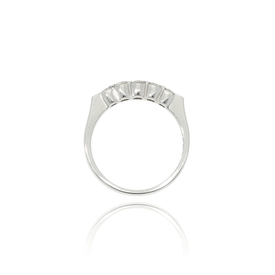 Fehér arany gyűrű 54-es méret (B27119_3I)